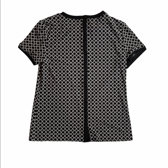 NWT! ANNE KLEIN GEOMETRIC PRINT BLOUSE - Picture 5 of 7